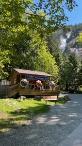 Gail & Pat at Welcome Centre